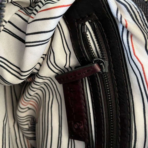 She + Lo Dark Wine Shoulder/Crossbody Bag - Picture 4 of 10